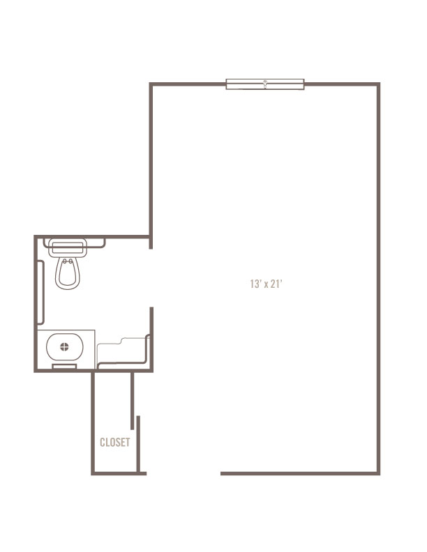Enhanced Living II Floor Plan - Suite